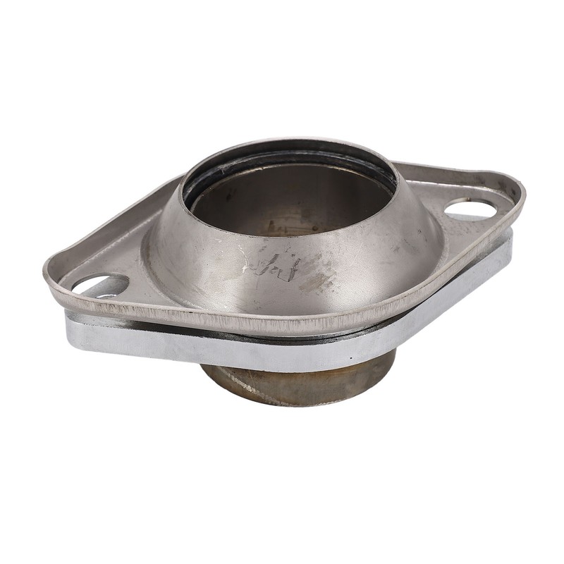 2.5in Donut Gasket with 2pcs Exhaust Manifold Flange for 2