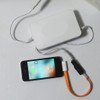 BYUTFA USB 2.0 A Female to DC 5.5x2.1mm Hollow Plug