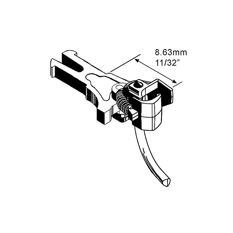HO NEM 362 Coupler, 11/32" Center (2pr)