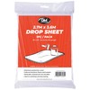 Standard Plastic Drop Dust Sheet - 2.7m x 3.6m Dust