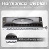 CONJURER Chromatic Harmonica Valveless 12 Hole Stainless Steel Mouth Organ