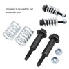 2pcs Screw Nut & Spring Kit 35129 Exhaust Repair Kit