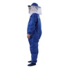 Bee Suit Rubber One Piece Designed Blue Unisex Beekeeping Clothing