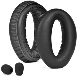 Mod Kit Ear Pads and Mic Foam - defean Replacement Ear Cushion Cover Compatible with Lightspeed Zulu,Sierra, Zulu.2, Zulu.3, Zulu PFX Aviation Headset,High-Density Noise Cancelling Foam