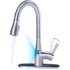GOESMO Modern Touchless Kitchen Faucet Pull Sprayer Adjustable Water Flow