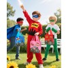 Liobelon 12 Pcs Hero Party Favors Bags Comic Hero Goodie