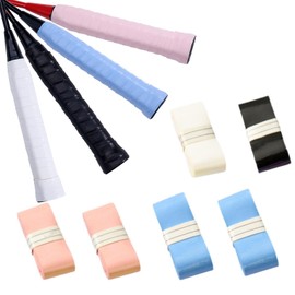 Akkerds Tennis Badminton Anti-Slip Sweat-Absorbing Grip, Pack of 6, 4 Colors