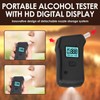 Professional Portable Alcohol Tester High Precision Digital Display Breath Alcohol