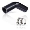 BEIJIULI 2" ID 4" Leg Length Silicone Coupler Hose with