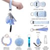 Safety Keychain Set for Women, 9 Pcs Safety Keychain Accessories,