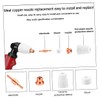 TEHAUX 46pcs Nozzle Kit for Plasma Cutter High Compatibility Easy
