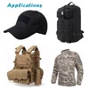 JBCD Texas Flag Patch Tactical PVC Rubber Hook and Loop