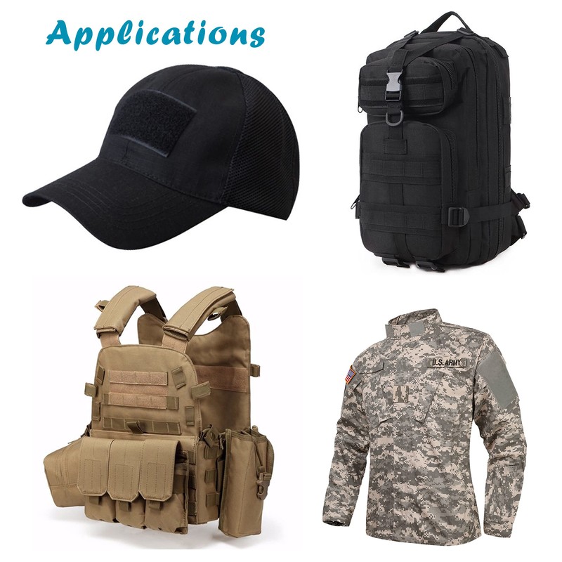 JBCD Texas Flag Patch Tactical PVC Rubber Hook and Loop