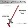 2Pcs Puncture Probe Auto Repairing Tester Clip, Wire Piercing Probe
