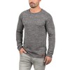 BLEND Dan Men's Knitted Pullover, size:XL;colour:Pewter Mix (70817)