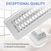 Howeall 2" x 10" 2 Pack Floor Vents Floor Registers,