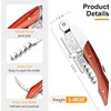 HOOMIL Wine Opener, 3-in-1 Professional Corkscrews for Wine Bottles with