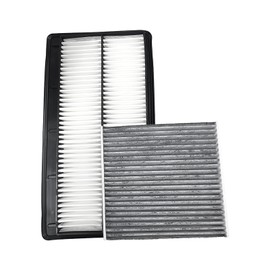 Engine & Cabin Air Filter Compatible with Acura MDX 3.5L (2022-2024), Honda Pilot 3.5L (2023-2024). Replace CF11182, 80291-T5R-A01, 1722061AA00.