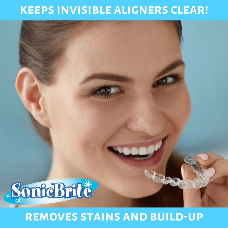 SonicBrite Professional Strength Dental Appliance Cleaning Powder 21 oz |