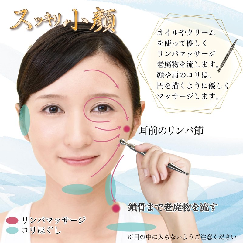Natural Brilliant Trap Point Press, Ear Points, Facial Point Pushing