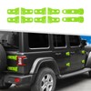 Jimen Fit for Jeep Wrangler JLU 4 Door 2018-2024, 20PCS