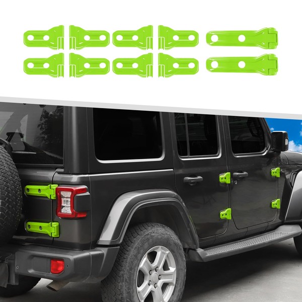Jimen Fit for Jeep Wrangler JLU 4 Door 2018-2024, 20PCS