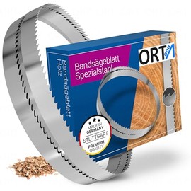 Orta Special Steel Saw Blade - 2240 x 8 x 0.45 x 6 mm - Band Saw/Band Saw Blade Ideal for Working Softwood Species