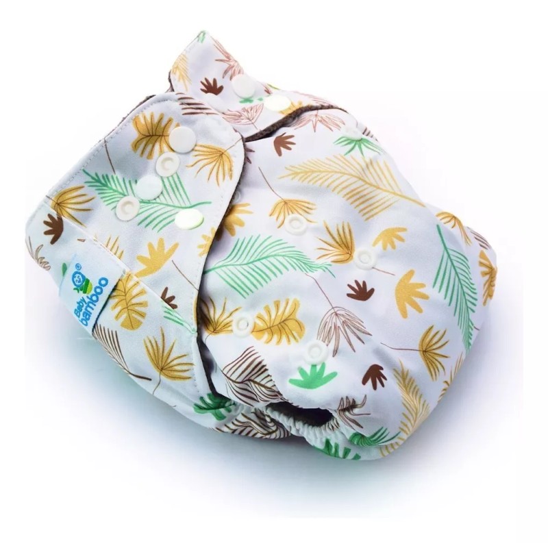 Babybamboo 3 Pañales Ecológicos Interior Bambú + 6 Insertos Microfibra