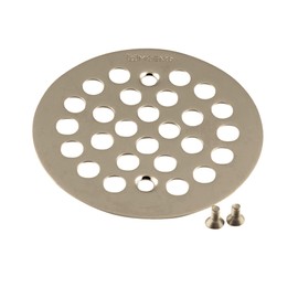 Moen 101664BN 4-1/4-Inch Screw-In Shower Strainer, Brushed Nickel