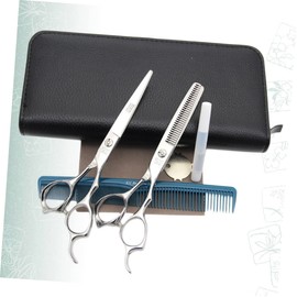 TOVINANNA Stainless Steel Hair Scissors 2pcs Hair Cutting Shears Barber Kit for Men/women