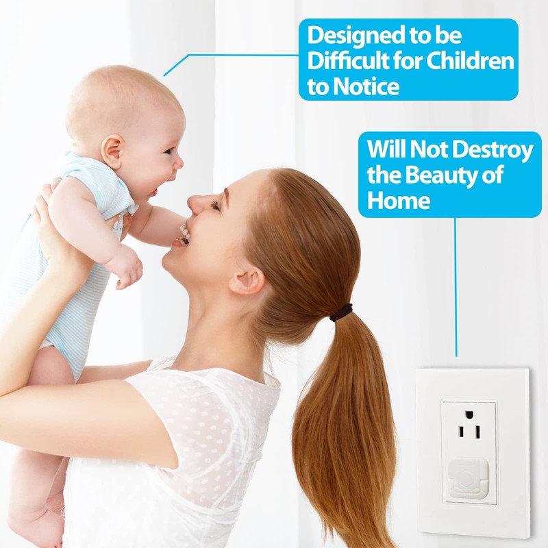 60pcs Outlet Covers Baby Proofing,Electrical Plug Covers for Protector Child