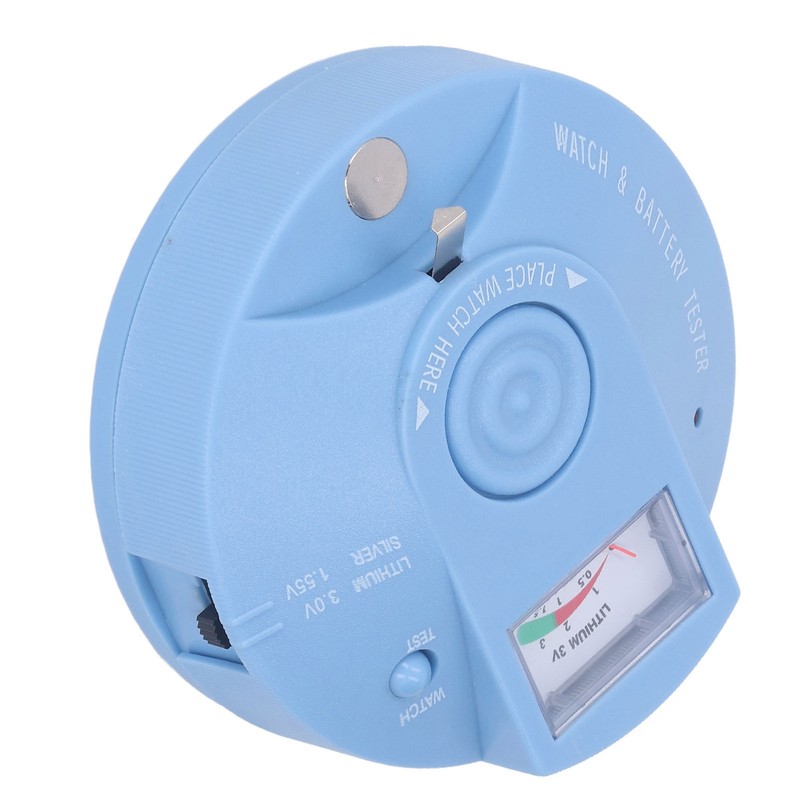 Watch Movement Tester Circular Watch Detection Repair Tool Button Battery