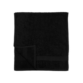 Julie Julsen Pack of 6 Hand Towels, Chemical-Free, 600 g/m², Black, 50 x 100 cm, 100% Cotton, Oeko Tex Std 100 Certification, Soft and Absorbent, Machine Washable