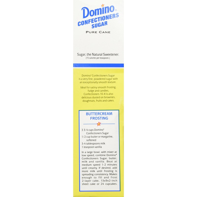 Domino Pure Cane Confectioners Powdered Sugar, 1 lb