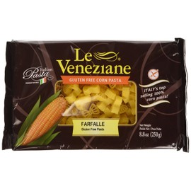 Le Veneziane Italian Gluten Free Corn Pasta Farfalle 250