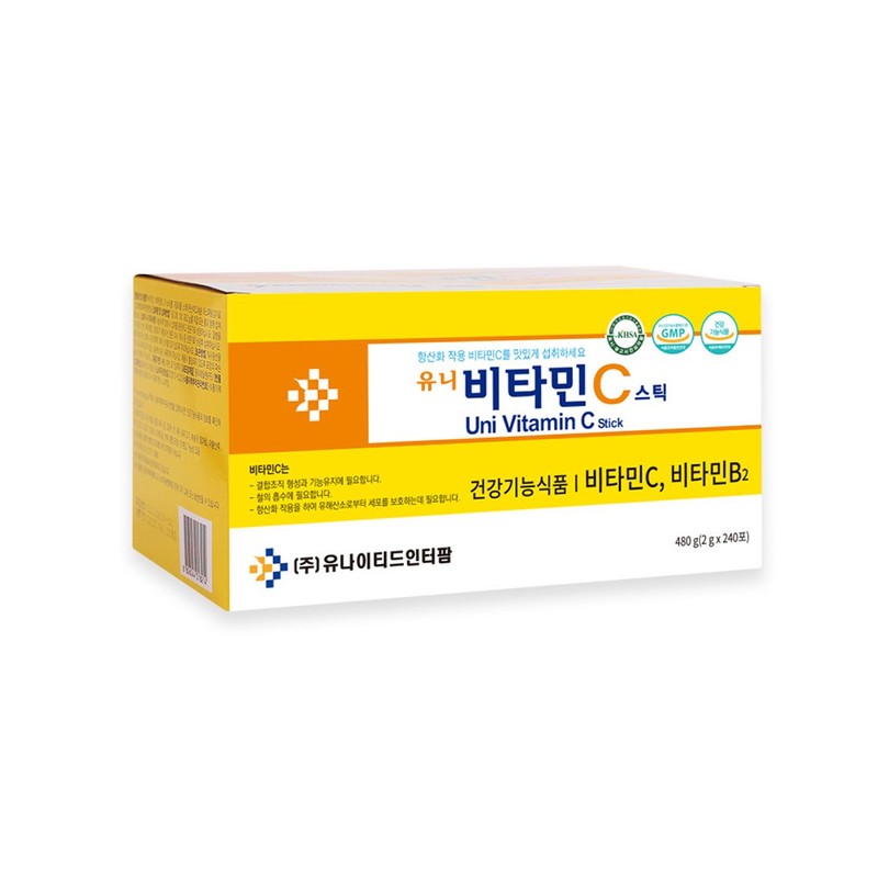 United Interfarm 유니비타민C스틱 240포 Univita Vitamin C Stick 240 Pouches