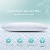 Rainmr Shredded Memory Foam Full Body Pillow – Side Sleeper