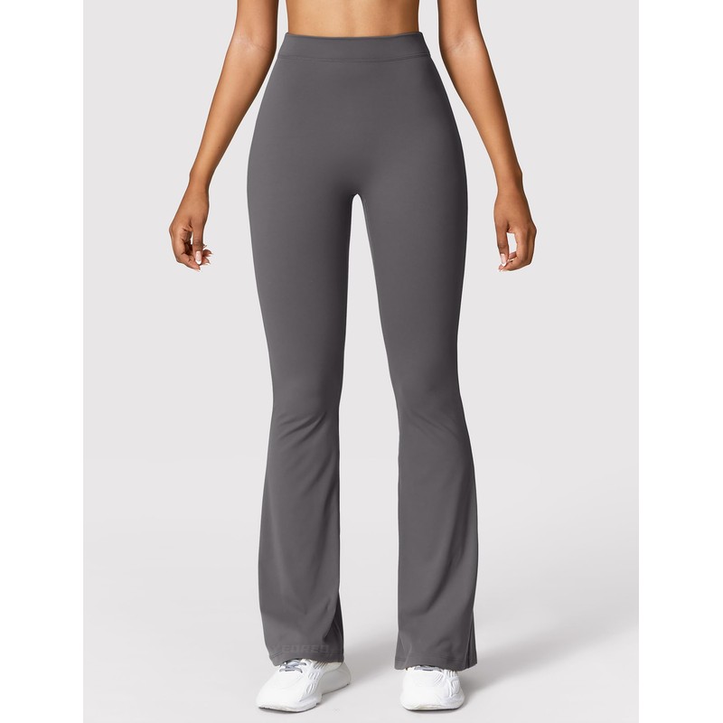 YEOREO Scrunch Flare Leggings Gym Workout Daze V Back Butt