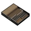 SpaceAid Large Knife Drawer Organizer Bamboo Insert Dock, Kitchen Steak