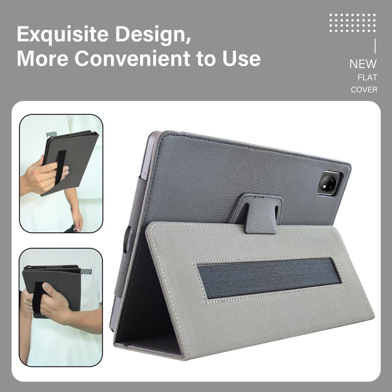 Haofun Case for Blackview Tab80/Tab 10 WiFi, Ultra Thin PU,