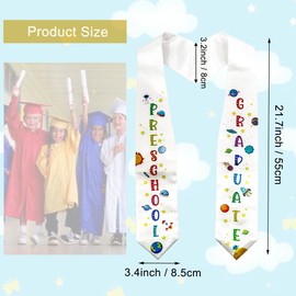 GraduatePro Preschool Graduation Stole Sash Class of 2025 for Kids Boys Girls Graduation Accessories Gifts, Space Themed Pattern