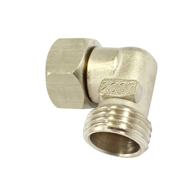 Male/Female 22mm 1/2" Elbow Compression Fitting Connector for Showers and