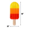 6ft Giant inflatable Ice Lolly Pool Lounger Float Raft Air