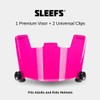 Sleefs Pink Clear Helmet Eye-Shield Visor