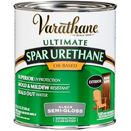 Varathane 9441 Oil-Based Ultimate Spar Urethane, Quart, Semi-Gloss