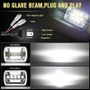 Unbranded Pair 5x7'' 7x6 LED Headlight DRL For International 9900i