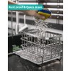 HapiRm Sink Caddy, Kitchen Sink Organiser, Kitchen Sink Caddy, Stainless