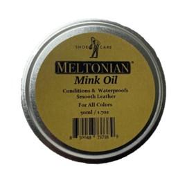 MELTONIAN Mink Oil Paste Conditioner & Waterproofer 1.7oz Tin Can