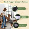 Female Dog Diaper with Suspender for Large Dogs,3 PCS Adjustable