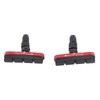 1 Pair Bike Brake Pads Rubber Aluminum Alloy Quiet Mountain